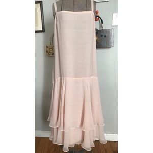 Vintage Jack Bryan blush pink dress